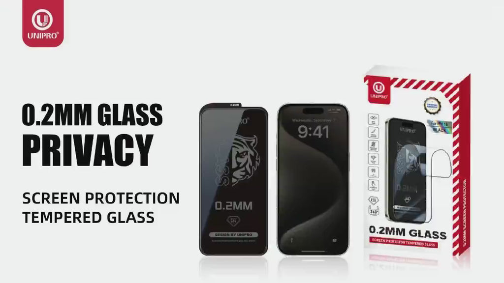 UNIPRO Anti-Static ESD 0.2mm Glass